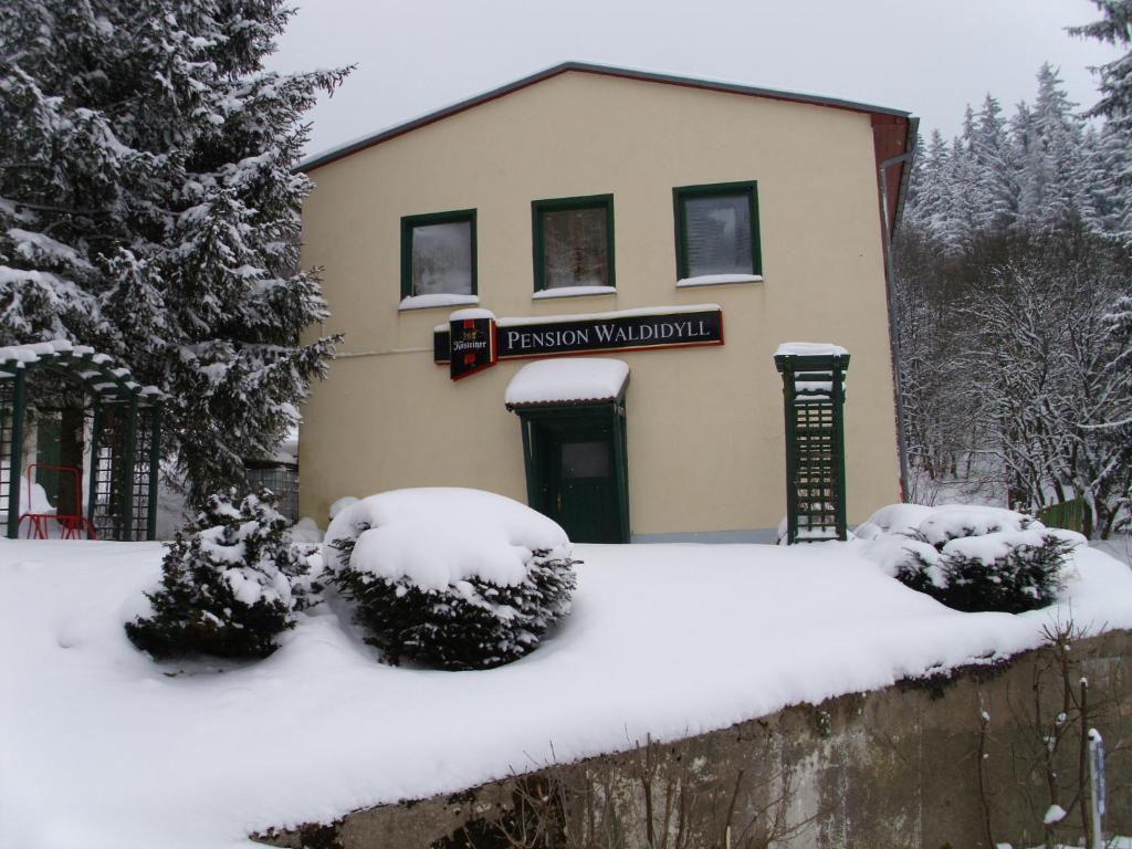Pension Waldidyll Stützerbach Exteriör bild